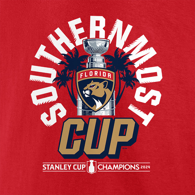Florida Panthers 2024 Stanley Cup Champions Southernmost T-Shirt