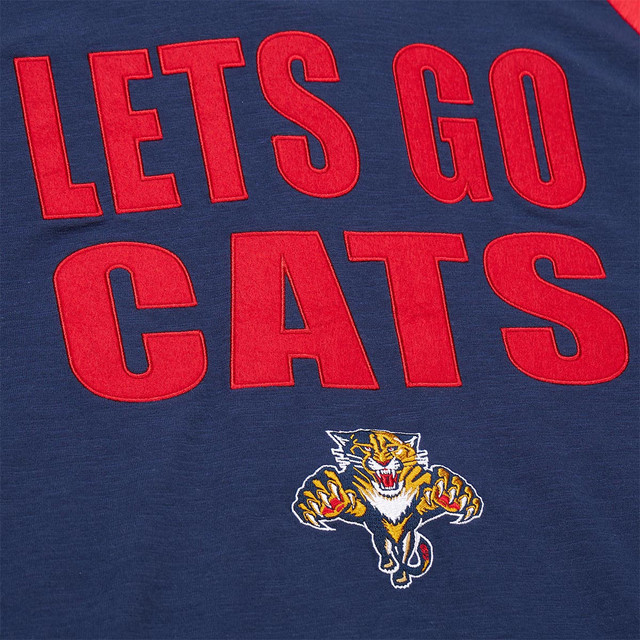 Florida Panthers Let's Go Cats Long Sleeve T-Shirt