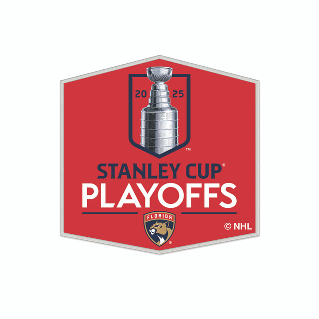 Florida Panthers 2025 Stanley Cup Playoff Participant Pin