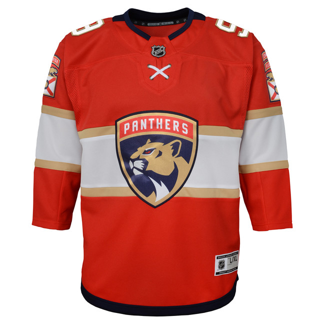 Florida Panthers Youth #9 Sam Bennett Home Jersey - FLA TEAM SHOP