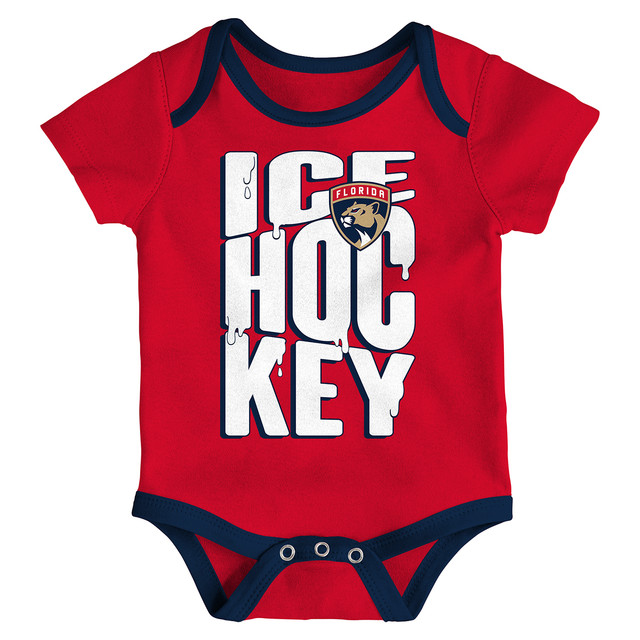 Florida Panthers Infant Triple Header 3-Pack Onesie Set