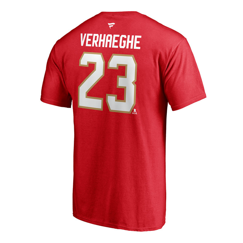 Florida Panthers #23 Carter Verhaeghe Name & Number Shirt