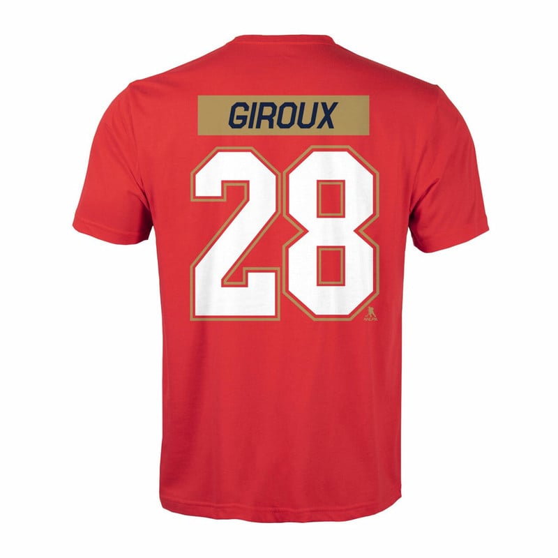 PRESALE: Florida Panthers Youth #28 Claude Giroux Name & Number Shirt (LW)