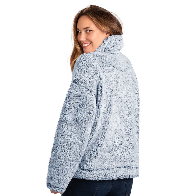 Florida Panthers Women's Last Score Navy 1/2 Zip Pullover