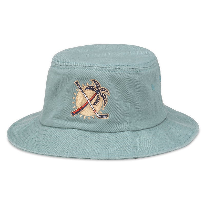 Florida Panthers Mineral Blue Sun and Stick Bucket Cap