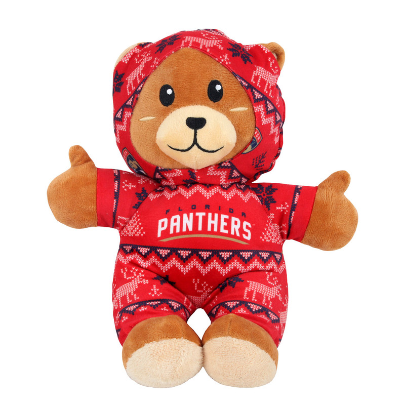 Florida Panthers Plush Hooded Onesie Bear