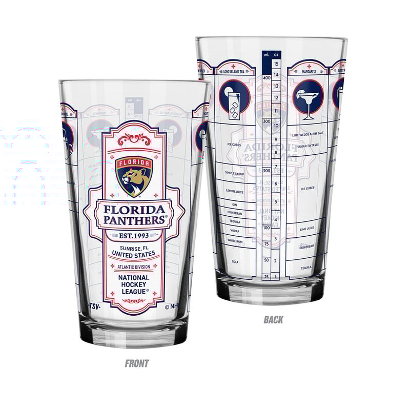 Florida Panthers Bartender Pint Glass