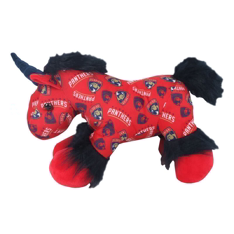 Florida Panthers Plush Mini Print Unicorn