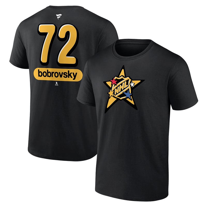 Florida Panthers #72 Sergei Bobrovsky NHL All-Star 2024 T-Shirt