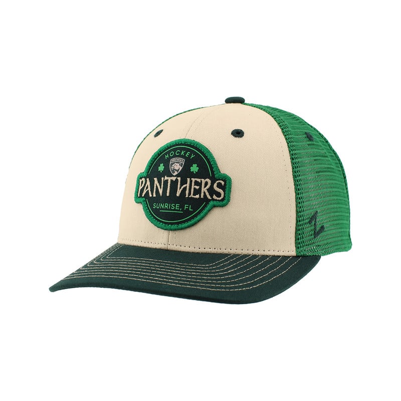 Florida Panthers St. Patrick's Day Homespun Cap