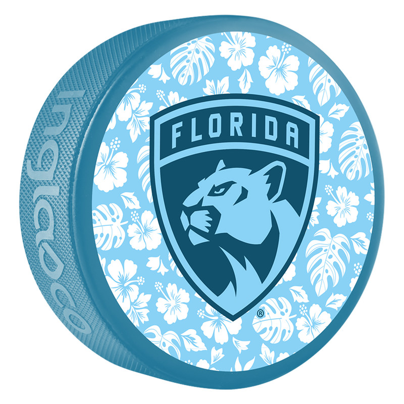 Florida Panthers Tropical Shield Puck