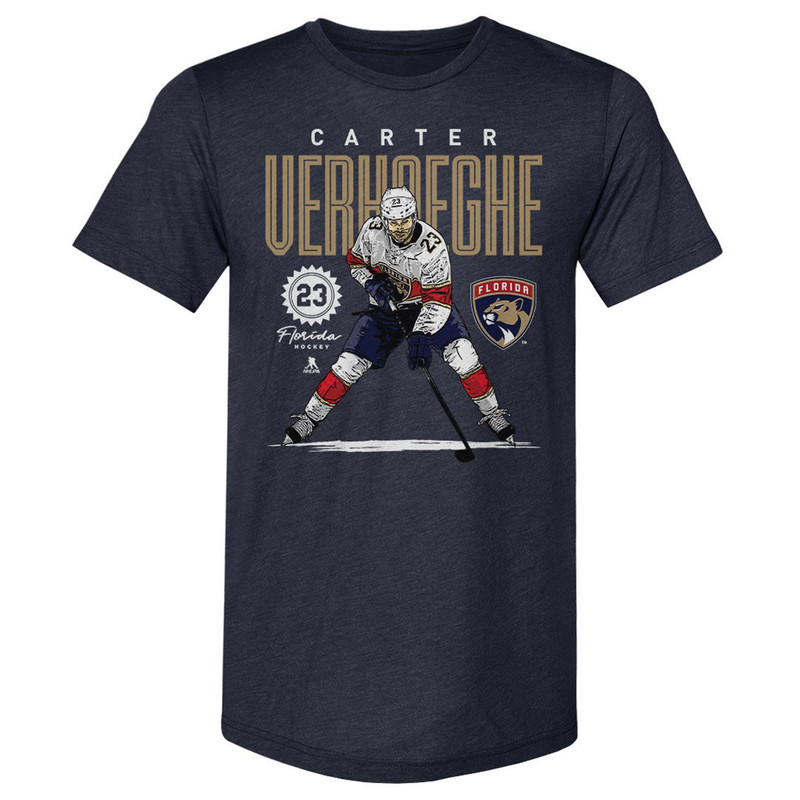 Florida Panthers Carter Verhaeghe Card T-Shirt