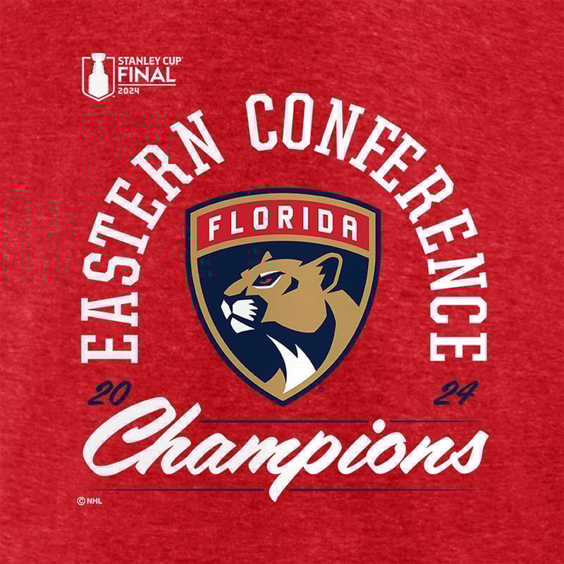 Florida Panthers Women's 2024 Eastern Conference Champs Drive T-Shirt