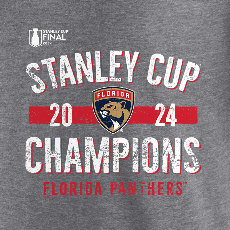 Florida Panthers 2024 Stanley Cup Champions Throwback T-Shirt