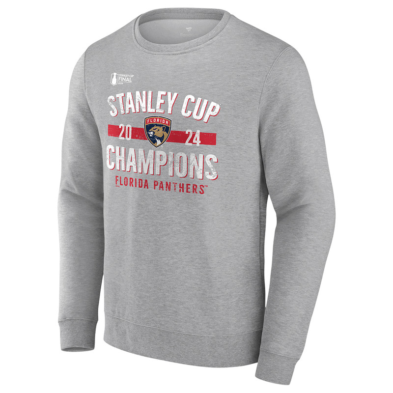 Florida Panthers 2024 Stanley Cup Champions Throwback Crew Sweatshirt