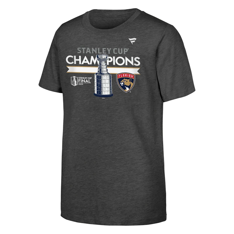 Florida Panthers Youth 2024 Stanley Cup Champs Locker Room T-Shirt