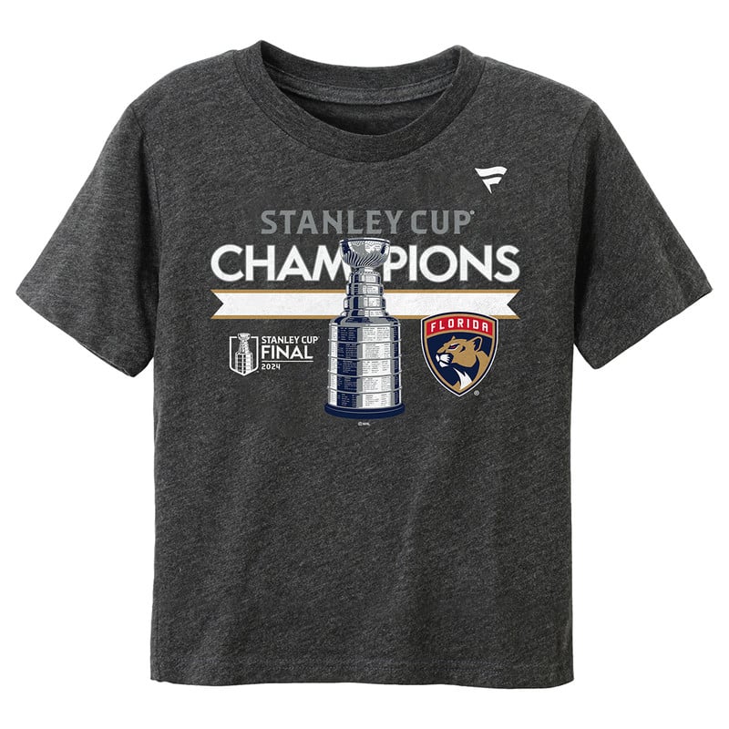 Florida Panthers Toddler 2024 Stanley Cup Champs Locker Room T-Shirt