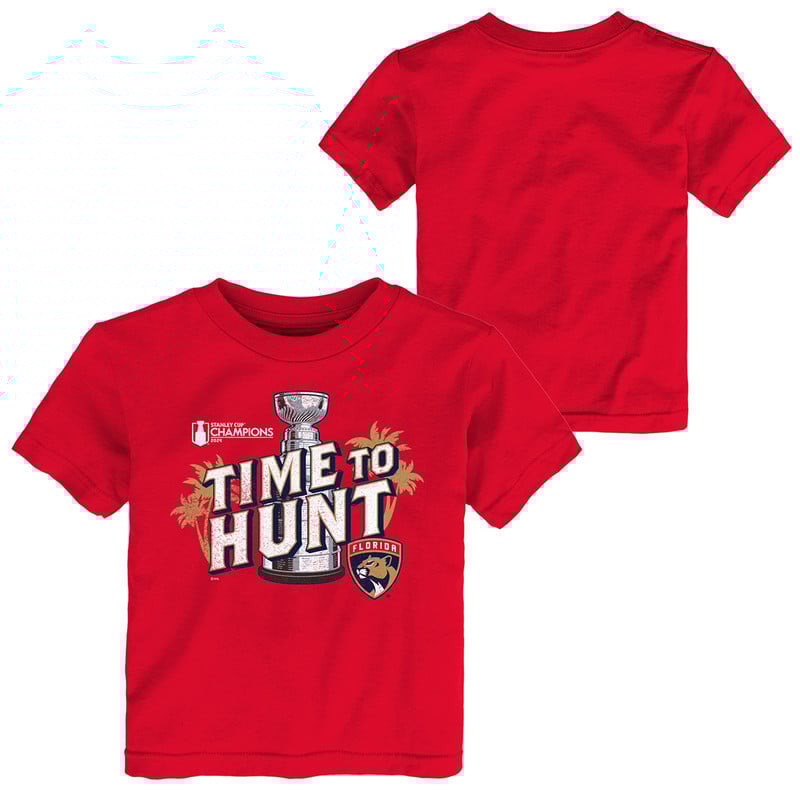 Florida Panthers Infant 2024 Stanley Cup Champions Local T-Shirt