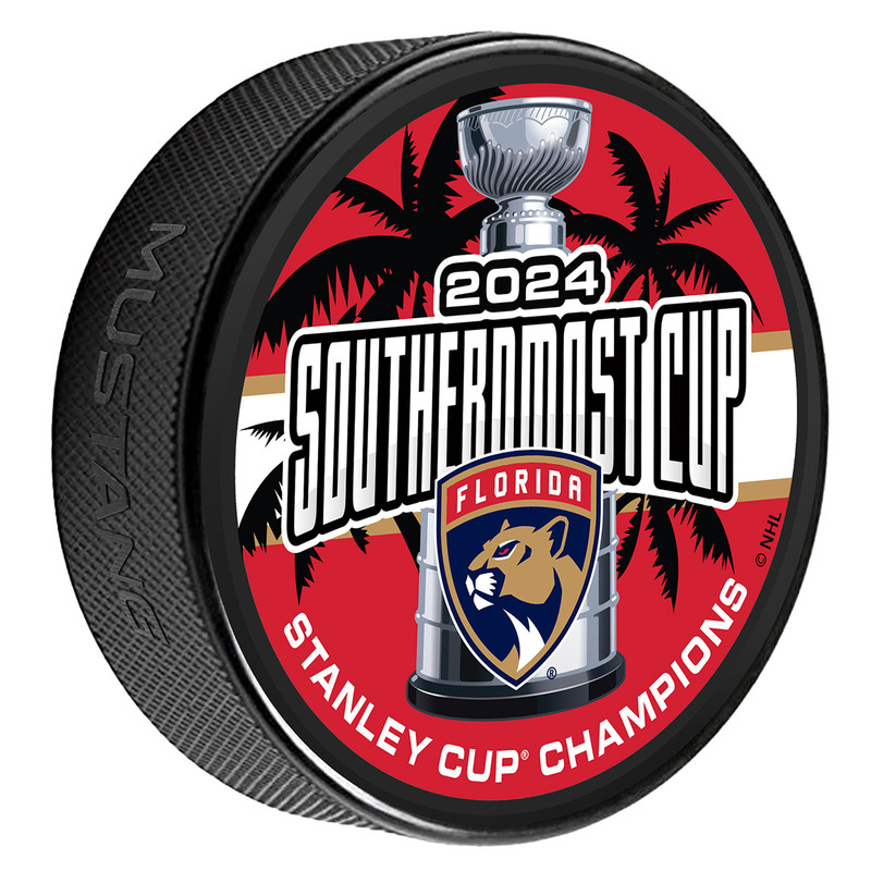 Florida Panthers 2024 Stanley Cup Champions Southernmost Puck