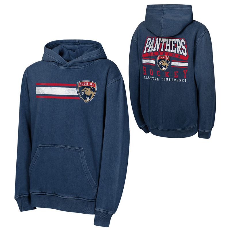 Florida Panthers Juvenile Cross Fade Hooded Sweatshirt