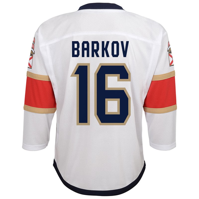 Florida Panthers Youth #16 Aleksander Barkov Road Jersey