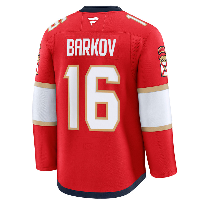 Florida Panthers #16 Aleksander Barkov Premium Authentic Home