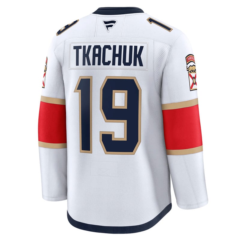 Florida Panthers #19 Matthew Tkachuk Premium Authentic Road Jersey