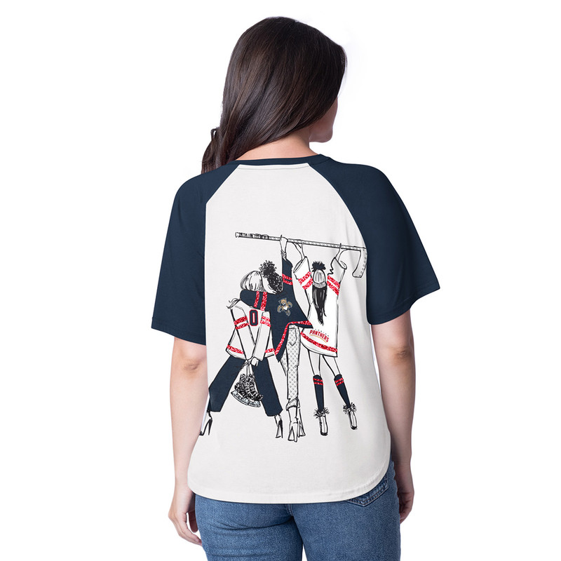 Florida Panthers Women's MVP Illustration T-Shirt