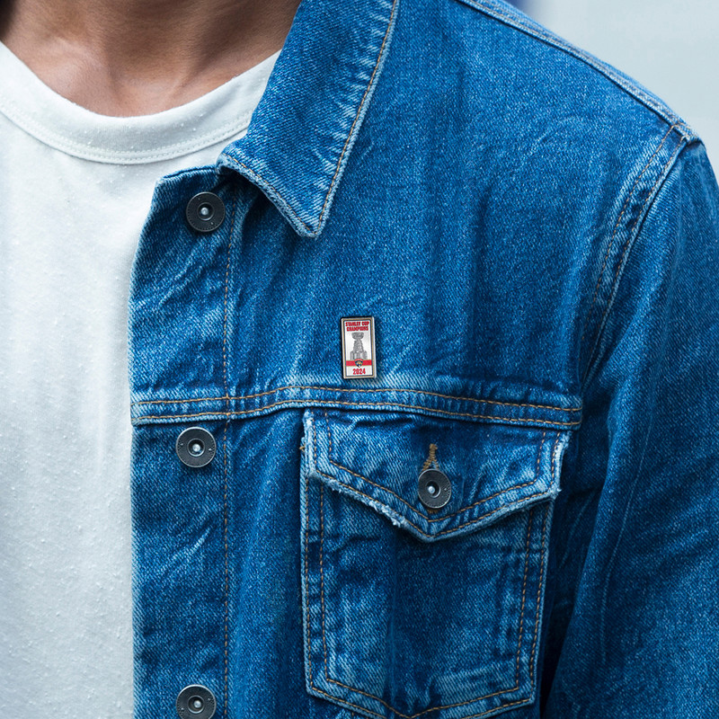 Florida Panthers 2024 Stanley Cup Champions Replica Banner Pin