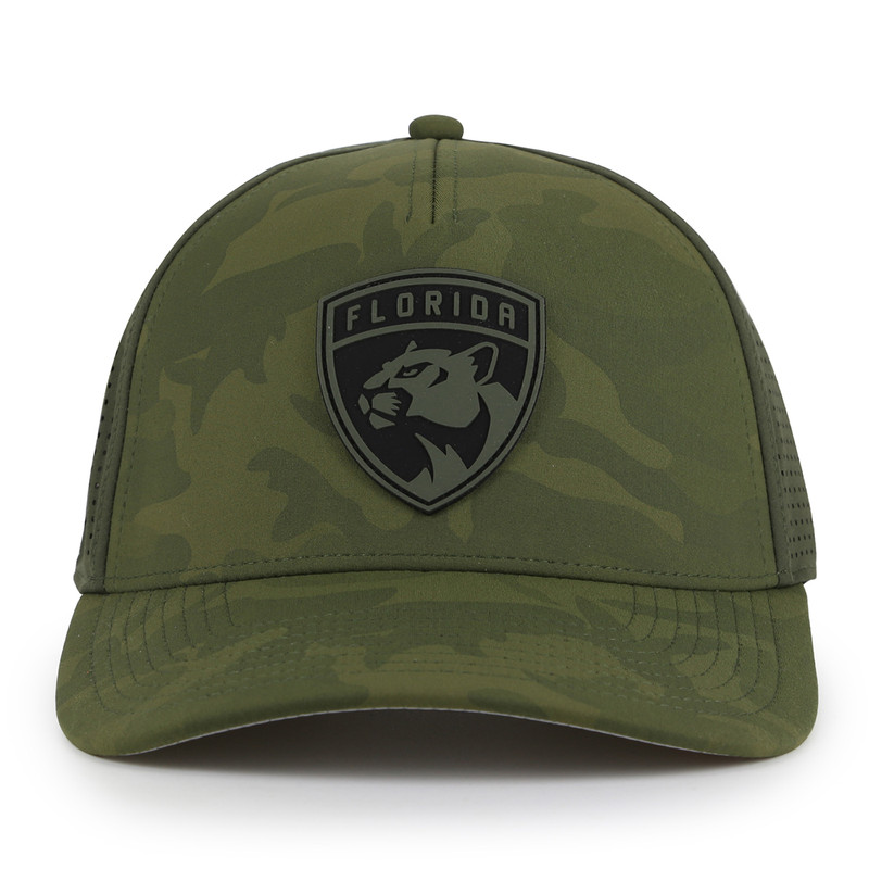 Florida Panthers Olive Camo Super Tech Cap