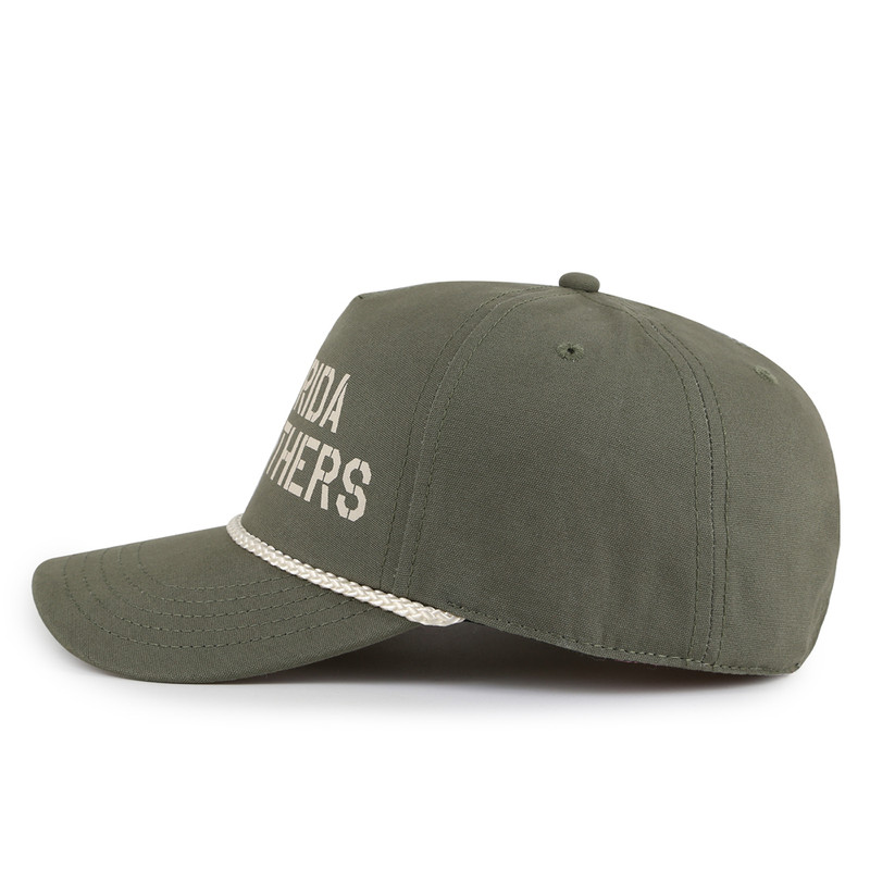 Florida Panthers Olive Canvas Cappy Cap