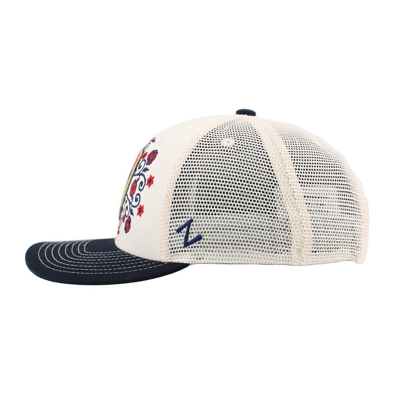 Florida Panthers Day of the Dead Floral Homespun Cap