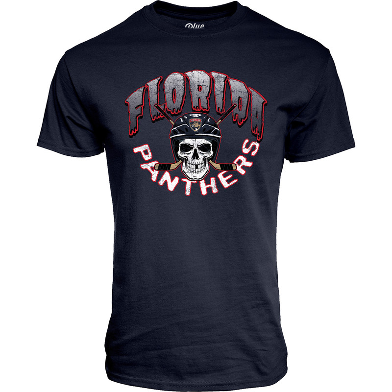 Florida Panthers Spoockey Skull T-Shirt