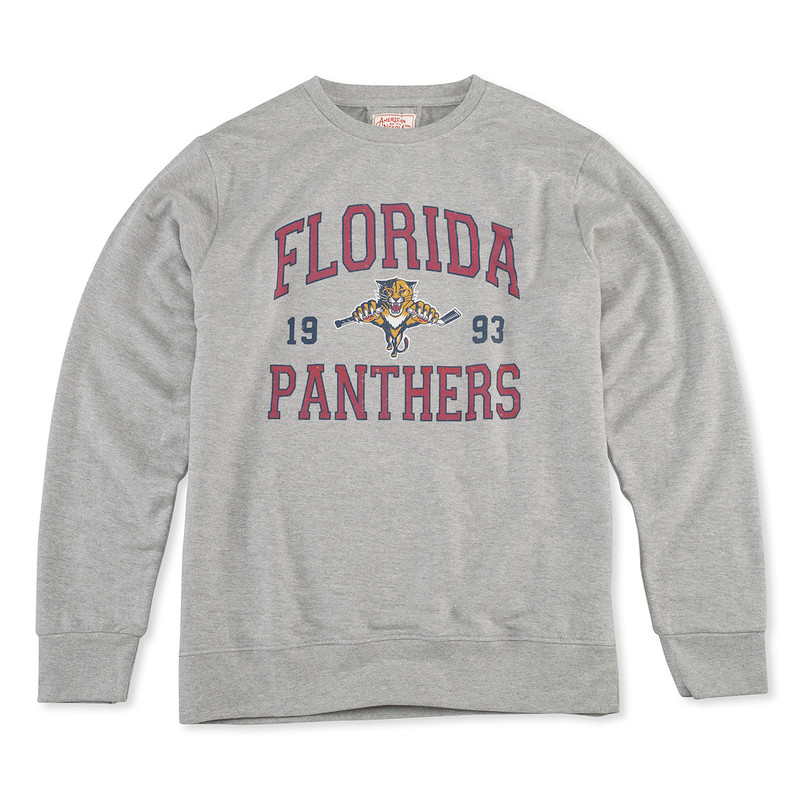 Florida Panthers 1993 Retro Sunday Crew Neck Sweatshirt - FLA TEAM