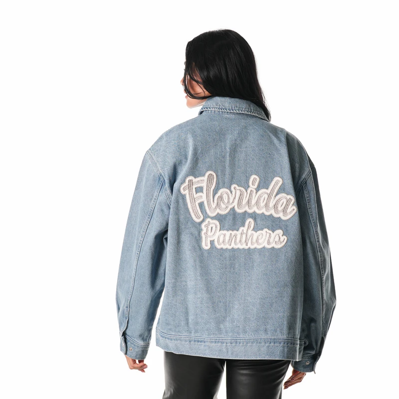 Florida Panthers Unisex Denim Jacket