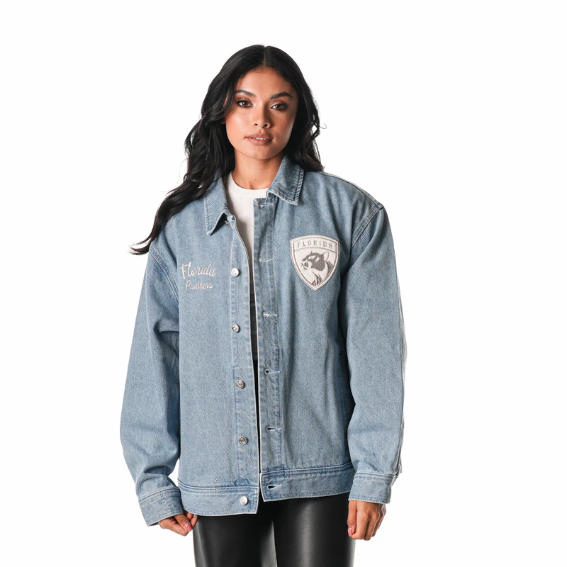 Florida Panthers Unisex Denim Jacket
