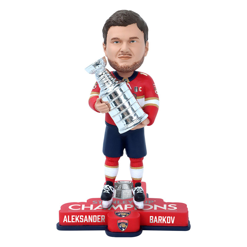 Florida Panthers 2024 Stanley Cup Champions Aleksander Barkov Bobblehead