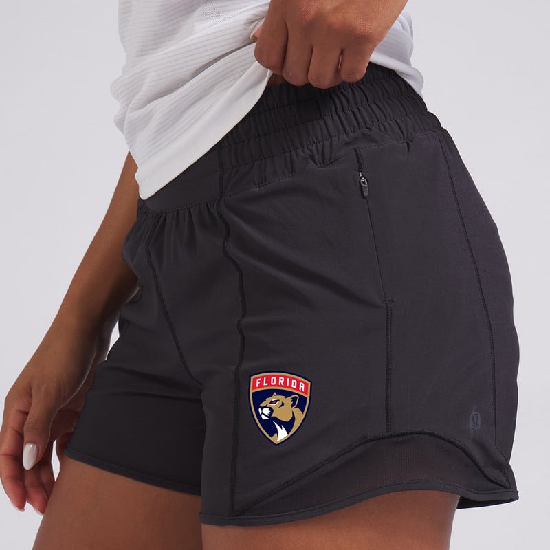 Florida Panthers Women's Hotty Hot High-Rise Lined 4" Short