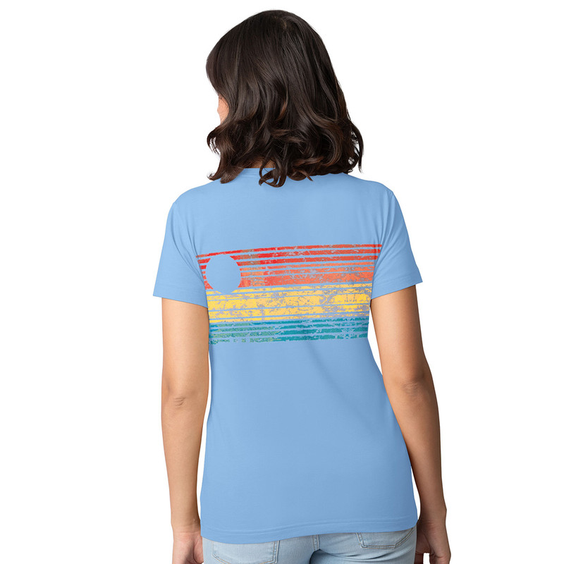 Florida Panthers Women's Margaritaville Sunset V-Neck T-Shirt