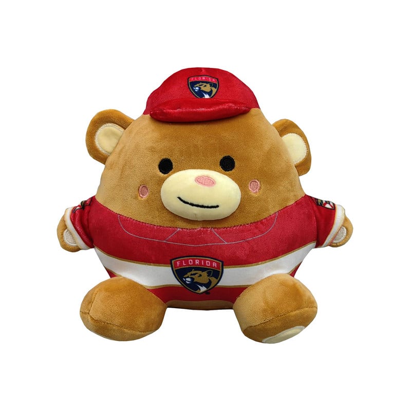 Florida Panthers Plush Squishy Seated Bear