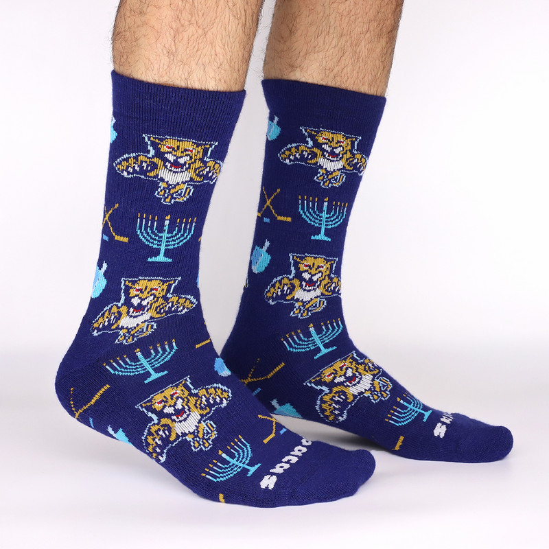 Florida Panthers Hanukkah Socks