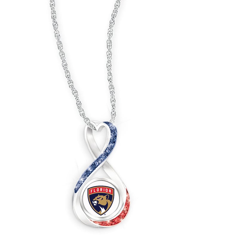 Florida Panthers 2024 Stanley Cup Champions Infinity Necklace
