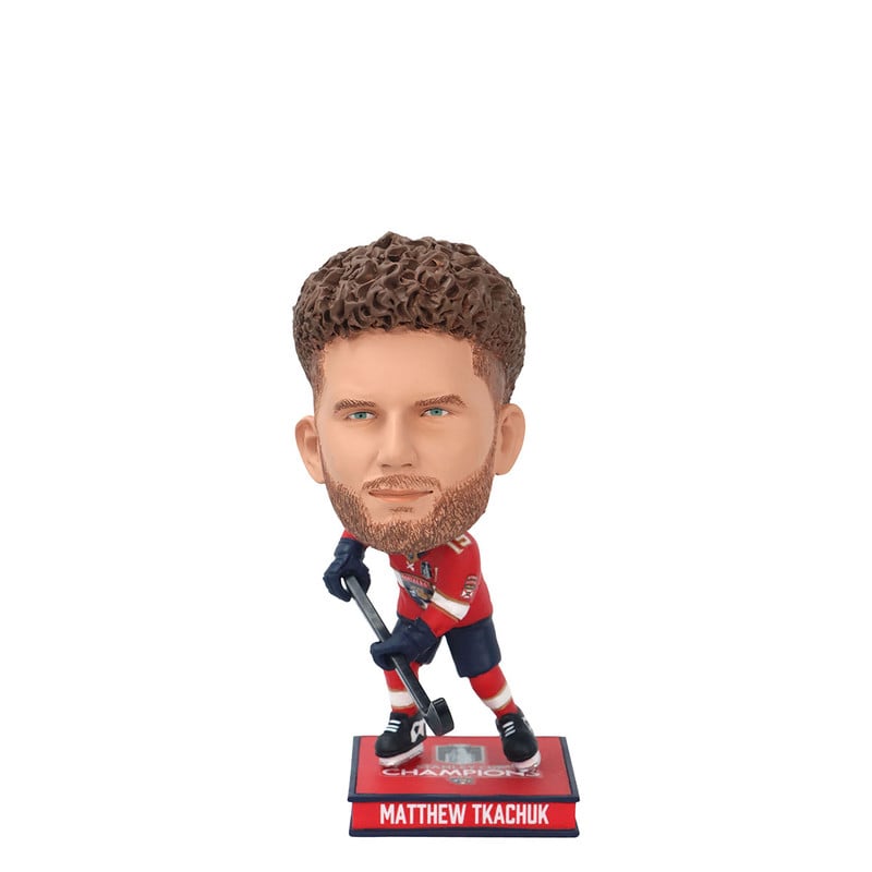 Florida Panthers 2024 Stanley Cup Champions Mini Bobblehead 3-Pack