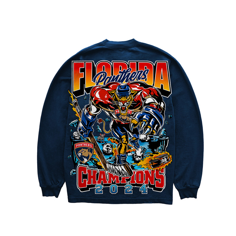 Florida Panthers x Warren Lotas Long Sleeve T-Shirt - FLA TEAM SHOP