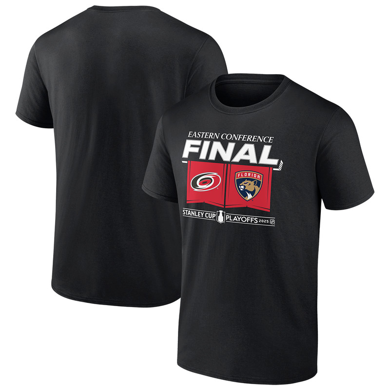 Florida Panthers vs. Carolina Hurricanes 2025 Eastern Conference Final T-Shirt