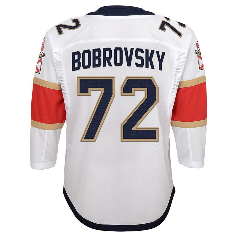 Florida Panthers Youth #72 Sergei Bobrovsky Road Jersey