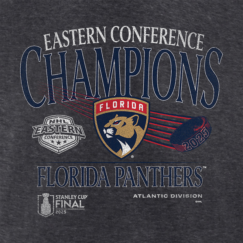 Florida Panthers 2025 Eastern Conference Champs Old School T-Shirt
