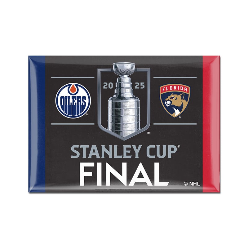 Florida Panthers vs. Edmonton Oilers 2025 Stanley Cup Final Dueling Magnet