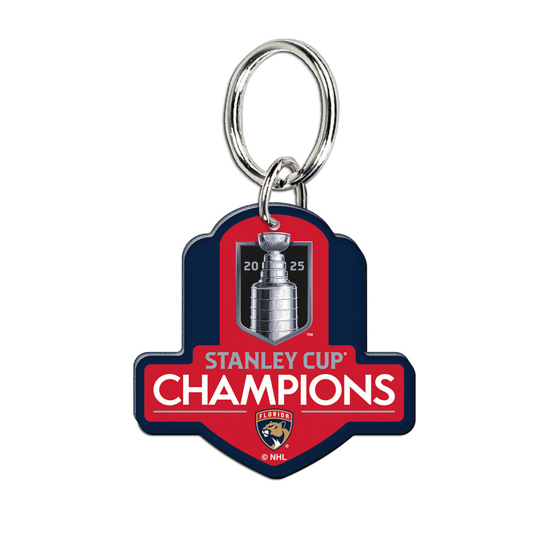 Florida Panthers 2025 Stanley Cup Champions Key Chain