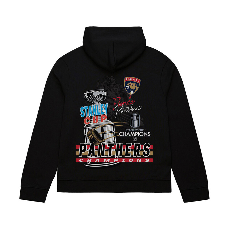 Florida Panthers 2025 Stanley Cup Champions Raise the Cup Hooded